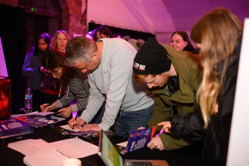 Participants write to the Mayor of London to show they stand with young people