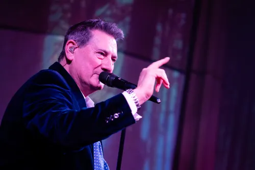 Tony Hadley performs at the Centrepoint Ultimate Quiz 2026