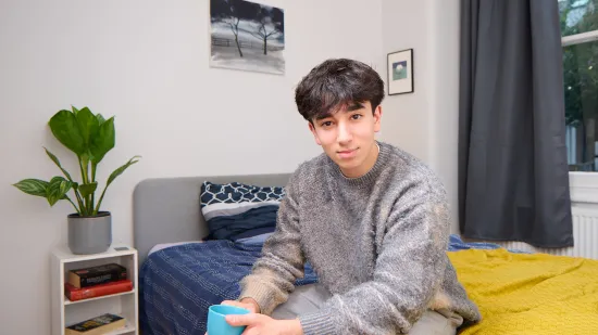 A young person at a Centrepoint service