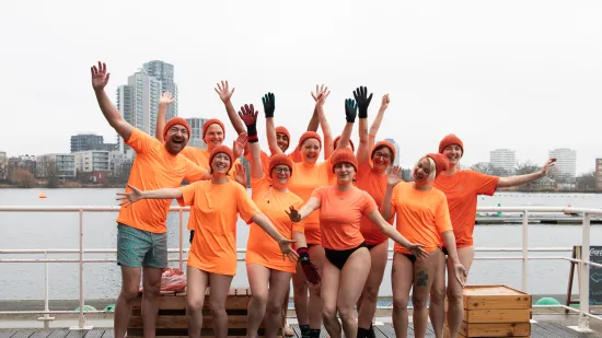 Group of people before Dipping
