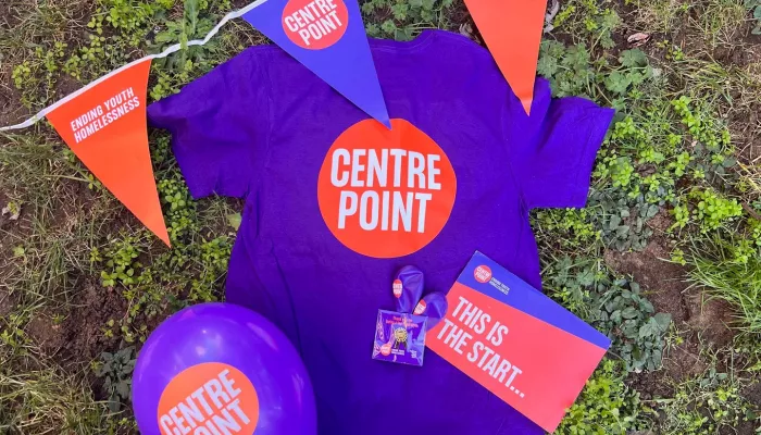 Centrepoint T-shirt and fundraising kit
