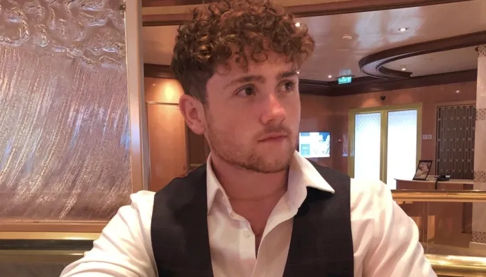 Young man in a waistcoat