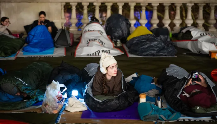Participants at SleepOut2026