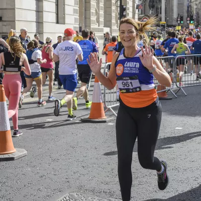 woman running