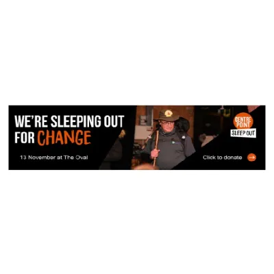 Sleep Out email signature