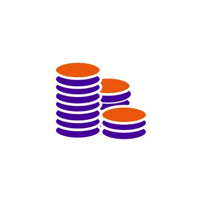 Icon - coins piled up