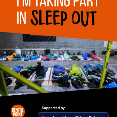 "I'm taking part in Sleep Out" image