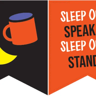 Sleep out bunting preview