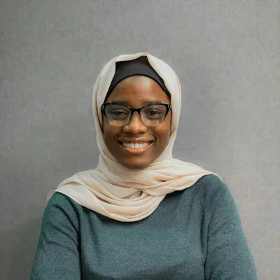 Young woman smiling 