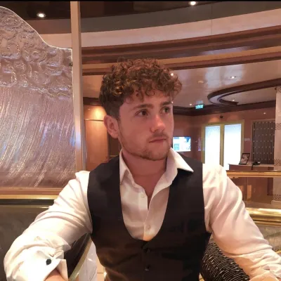 Young man in a waistcoat