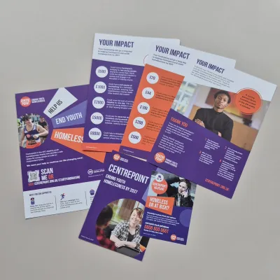 Centrepoint leaflets